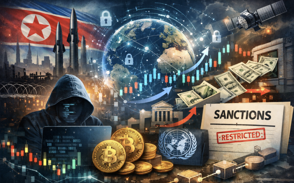 Digital Defiance: How North Korea Leverages Cryptocurrency and Cyber Operations to Undermine Sanctions and Reshape Modern Economic Statecraft.